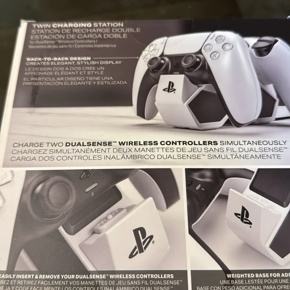 PlayStation Twin Charging Station for PS5 Official Licensed Product DualSense